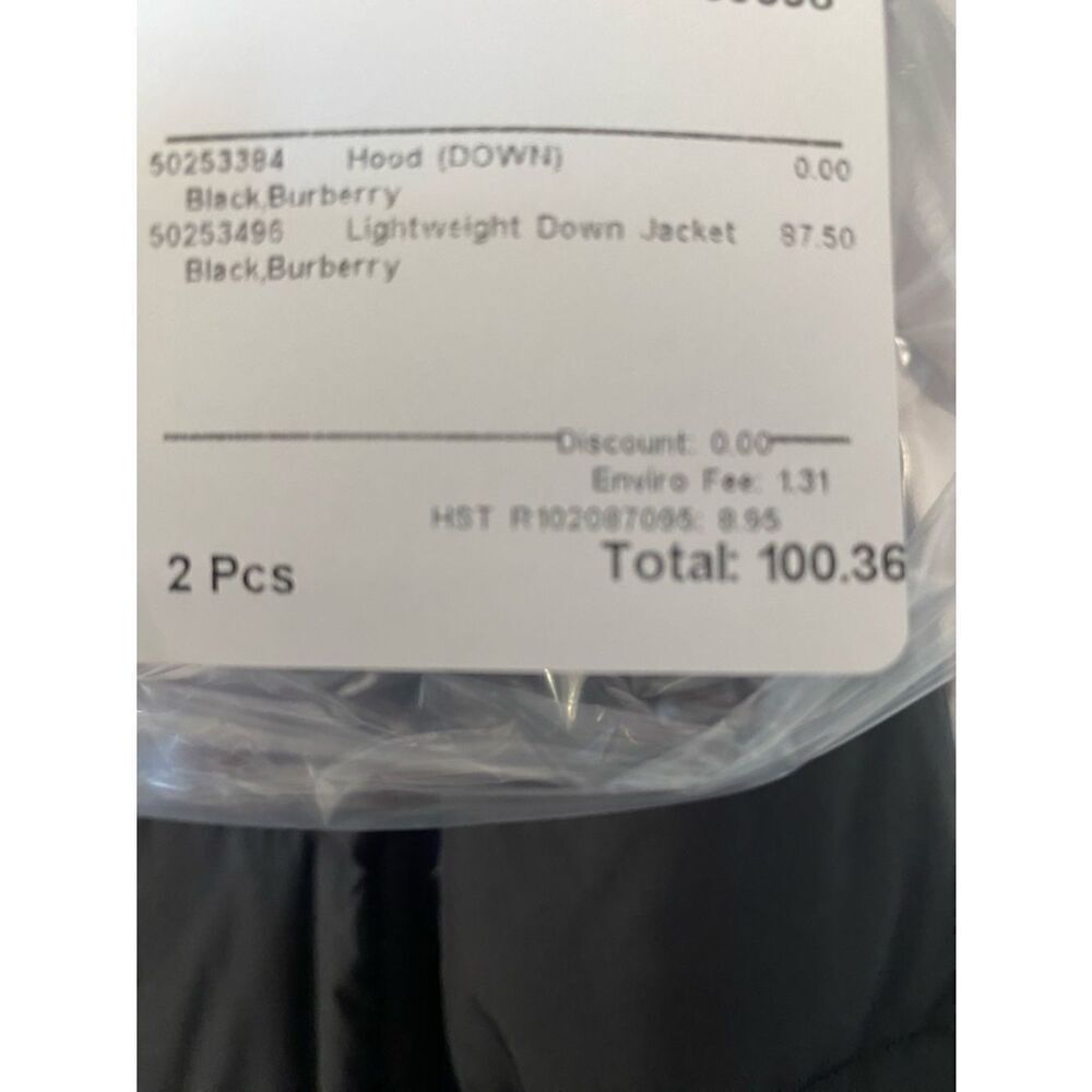 🛍️ Burberry Brit Authentic Vintage Puffer Jacket w Signature Nova Check Lining - Picture 11 of 16